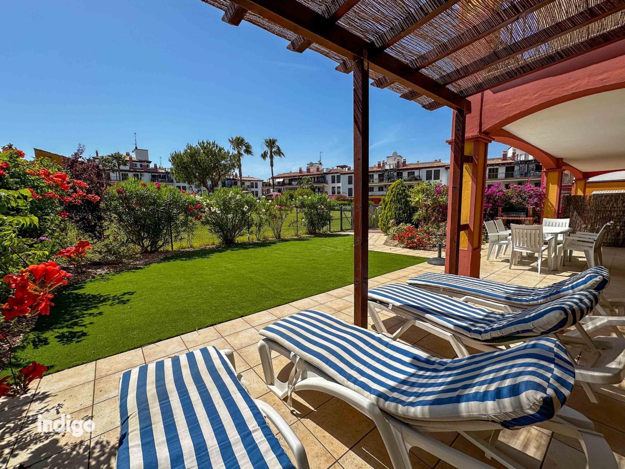 Modern Garden Apartment Ayamonte Eksteriør billede
